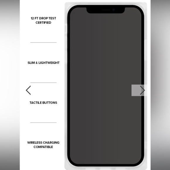 SQUARE® White Pearl iPhone Case - 11 PRO MAX (new in box) - Picture 2 of 4